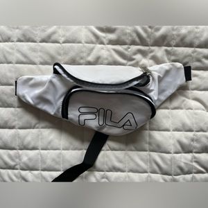 White FILA Fanny Pack
